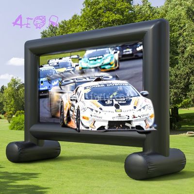جودة  Outdoor Projection Inflatable Airtight Projector Screen Inflatable Movie Screen مصنع