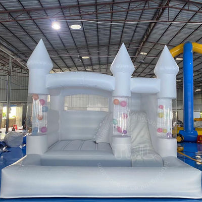 Mariage Maison à rebond en PVC commercial Château gonflable avec glissement