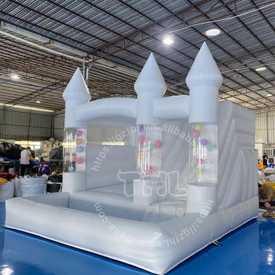 Mariage Maison à rebond en PVC commercial Château gonflable avec glissement