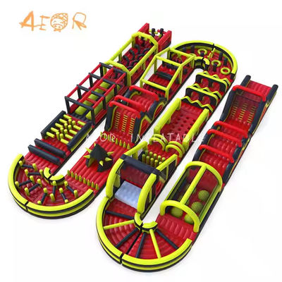 Cours d'obstacles de design populaire Château de saut pour enfants Bouncer gonflable Cours d'obstacles gonflable