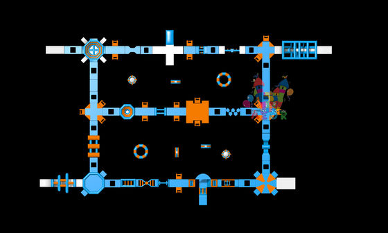 46x76 mètres de toboggan flottant gonflable et parcours d'obstacles