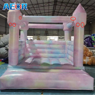 Château gonflable en PVC pour adultes, gardien de but, salle de saut en plein air, location d'événements