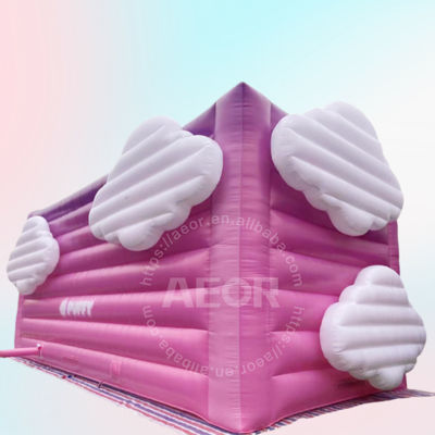 Bon prix Événement en plein air Tente cube gonflable Grande boîte de nuit gonflable portable en ligne