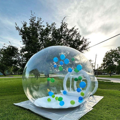 Commercial Boules gonflables Pour les fêtes Décoration Balon à dôme en PVC transparent