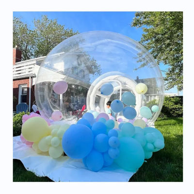 Commercial Boules gonflables Pour les fêtes Décoration Balon à dôme en PVC transparent