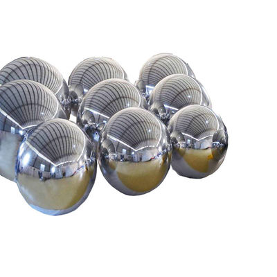 Buen precio Coloreada bola de espejo gigante inflable gran oro sellado esfera de plata decoración de evento de boda ornamento de globo colgante en línea