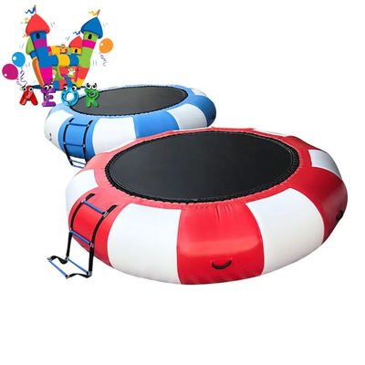 โรงงาน Aeor Fun Floating Summer Water Fun ทรัมปอลีนน้ําอัดอัดคุณภาพสูง