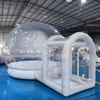 Commercia Boule gonflable Tente de couleur transparente Boule gonflable maison avec fond