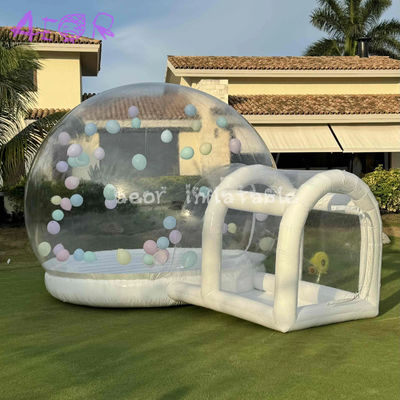 Bon prix Commercia Boule gonflable Tente de couleur transparente Boule gonflable maison avec fond en ligne