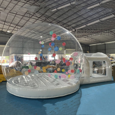 বাণিজ্যিক বাচ্চাদের পার্টি inflatable বাবল হাউস জাম্পিং বাউন্সার পিভিসি