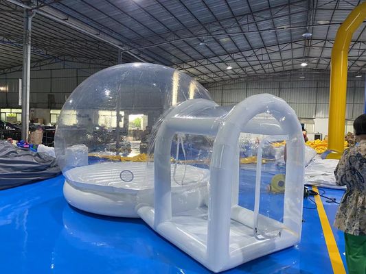 বাণিজ্যিক বাচ্চাদের পার্টি inflatable বাবল হাউস জাম্পিং বাউন্সার পিভিসি