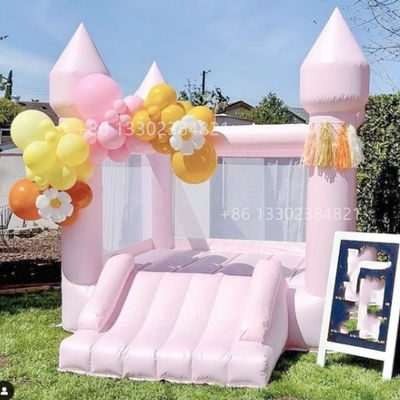 Fête Rose Châteaux de saut de saut maison de jeu maison de saut gonflable