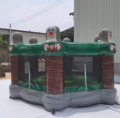 Harga bagus Interaktif Inflatable Manusia Whack-a-Mole Game Disesuaikan Game Interaktif dengan Blower Repair Kit on line