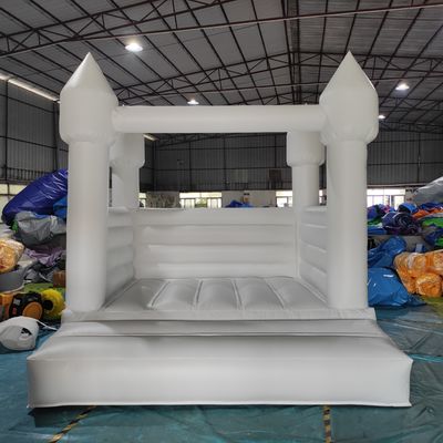 Mariage de qualité commerciale Maison de rebond blanc pour les événements de mariage en plein air