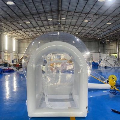 Opblaasbaar springend bubbelhuis PVC-transparante 3m 4m 5m opblaasbaar bubbeltenthuis