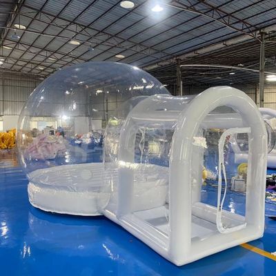Opblaasbaar springend bubbelhuis PVC-transparante 3m 4m 5m opblaasbaar bubbeltenthuis
