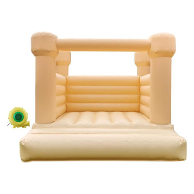 Harga bagus Kastil Bouncy Inflatable White Bounce House Untuk Pernikahan on line