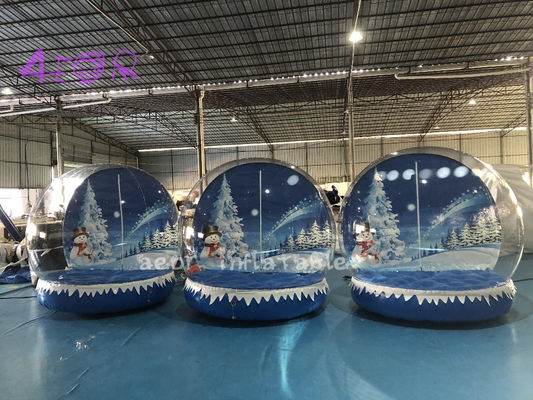 ราคาดี ปรับปรุง Giant คริสต์มาสต์ inflatable ขนาดมนุษย์ Snow Globe Photo Booth สําหรับปาร์ตี้ ออนไลน์