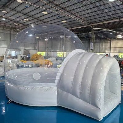 Tente igloo à dôme transparente en PVC globule gonflable maison de tente à bulles pour le camping en plein air
