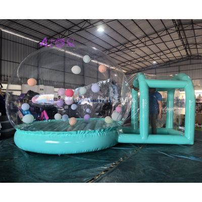 Buen precio Tienda de cúpula inflable de color personalizado PVC Globo Casa de burbujas inflable para la fiesta de bodas en línea