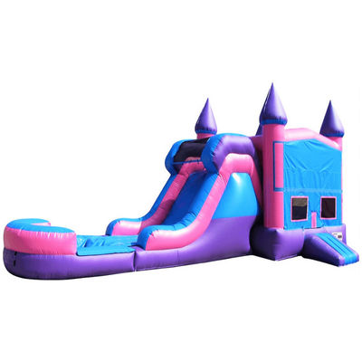 Harga bagus Anak-anak Bulan Inflatable Bouncy Castle Jumping Bouncer Slide Combo Untuk Taman bermain on line