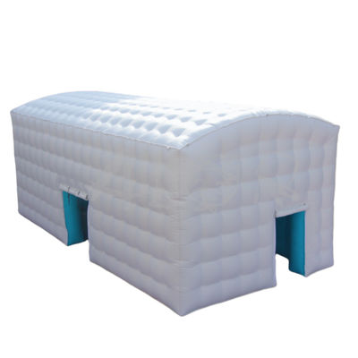 Tente de fête gonflable en plein air blanche Tente de camping gonflable commerciale