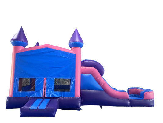 শিশু চাঁদ Inflatable Bouncy Castle Jumping Bouncer স্লাইড Combo জন্য খেলার মাঠ পার্টি