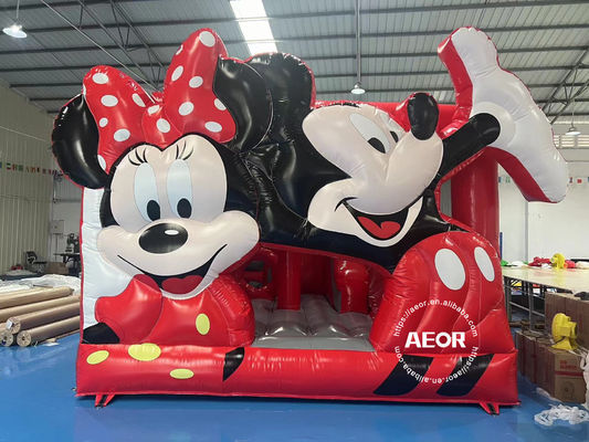 Bon prix 5x4m Jeu de château gonflable pour enfants Fête de maison gonflable Saut de saut et combo de glissement en ligne