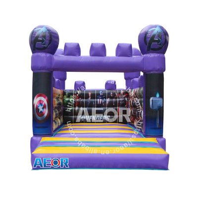 Château gonflable pour enfants en plein air Trampoline gonflable Château gonflable avec glissement pour enfants