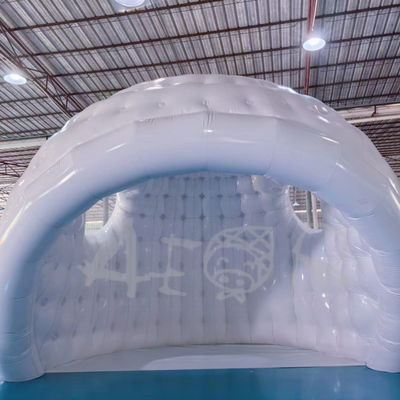 Buen precio Eventos al aire libre Carpa inflable alquiler de camping Carpa inflable blanca en línea