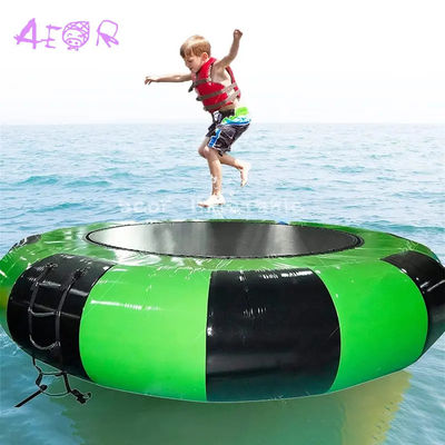 Fabriqué sur mesure pour 4 personnes trampoline bungee gonflable avec machine de commande amovible pour le divertissement en plein air