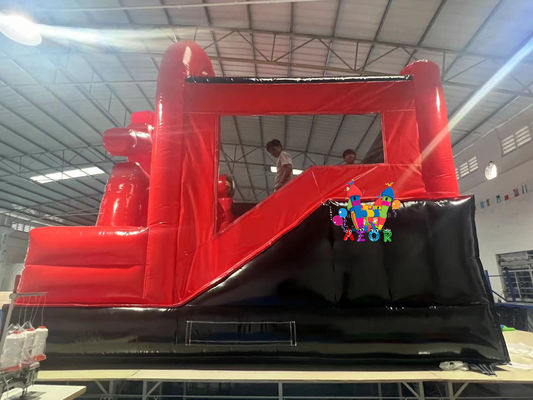 5x4.5m Inflatable Castle Jumping Bounce House স্লাইড হাউস কম্বো বাণিজ্যিক কাসল