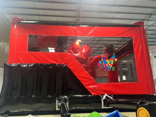 5x4.5m Inflatable Castle Jumping Bounce House স্লাইড হাউস কম্বো বাণিজ্যিক কাসল