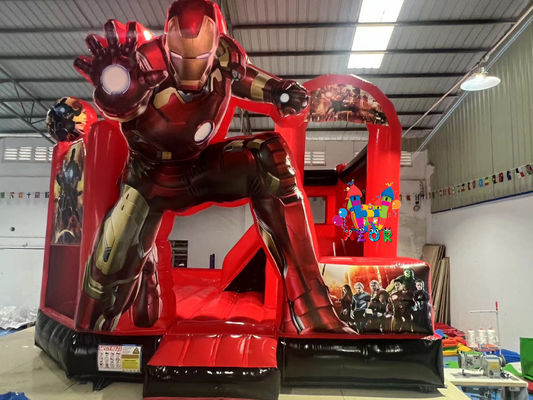 Giá tốt 5x4.5m Lâu đài bơm nhảy nhà trượt Combo Lâu đài thương mại trực tuyến