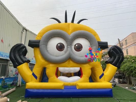 Buen precio 5x5m castillo inflable salto de tobogán salto casa de salto para niños y adultos en línea