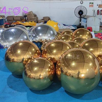 Ballon miroir gonflable décoratif ballon réfléchissant gonflable extérieur