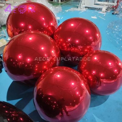 Ballon miroir gonflable décoratif ballon réfléchissant gonflable extérieur