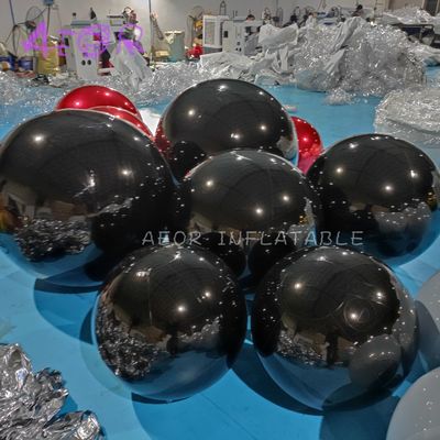 Ballon miroir gonflable décoratif ballon réfléchissant gonflable extérieur