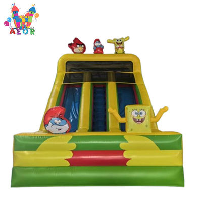 বাণিজ্যিক শিশু প্রাপ্তবয়স্ক স্লাইড inflatable খেলুন inflatable স্লাইড জল