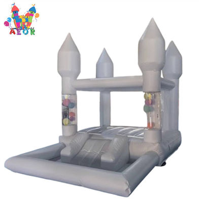 Giá tốt White Bounce House Bounce House thương mại nhảy lâu đài Bouncy Castle trực tuyến
