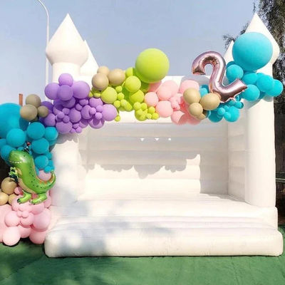 13x13 গরম বিক্রয় বাণিজ্যিক পিভিসি সাদা inflatable বাউন্স হাউস ঝাঁপ দাও কাসল বাচ্চাদের জন্য বিবাহের bouncer