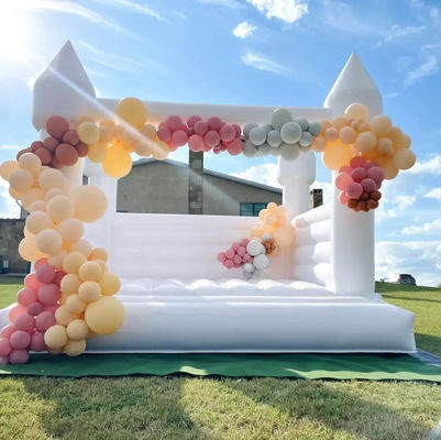 13x13 গরম বিক্রয় বাণিজ্যিক পিভিসি সাদা inflatable বাউন্স হাউস ঝাঁপ দাও কাসল বাচ্চাদের জন্য বিবাহের bouncer