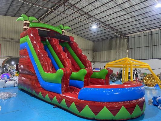 Glissière avec piscine Glissière gonflable pour enfants Salto maison Salto château commercial adulte grand gardien