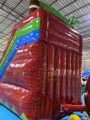 Glissière avec piscine Glissière gonflable pour enfants Salto maison Salto château commercial adulte grand gardien