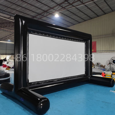 Écran de cinéma gonflable hermétique Projecteur de cinéma gonflable en PVC commercial