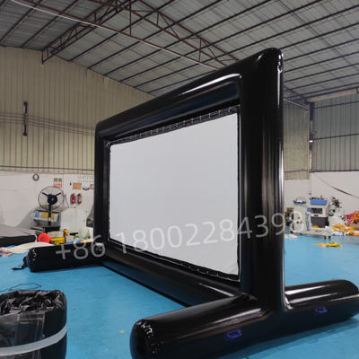 Écran de cinéma gonflable hermétique Projecteur de cinéma gonflable en PVC commercial