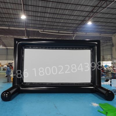 Écran de cinéma gonflable hermétique Projecteur de cinéma gonflable en PVC commercial