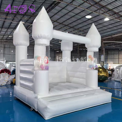 Je suis un gardien de soirée gonflable de mariage blanc château gonflable mini maison gonflable