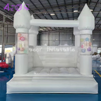 Je suis un gardien de soirée gonflable de mariage blanc château gonflable mini maison gonflable