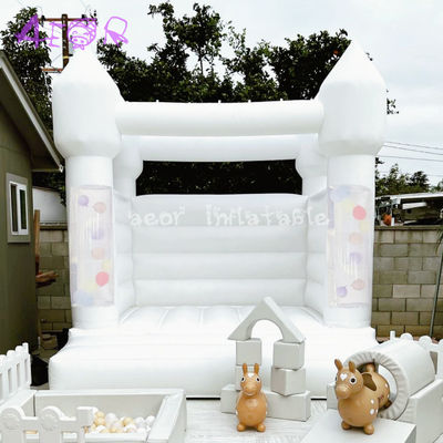Je suis un gardien de soirée gonflable de mariage blanc château gonflable mini maison gonflable